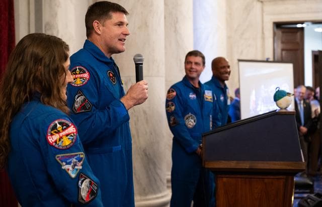 NASA image: Artemis II Crew on Capitol Hill 