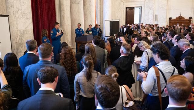 NASA image: Artemis II Crew on Capitol Hill 
