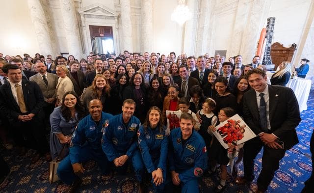 NASA image: Artemis II Crew on Capitol Hill 