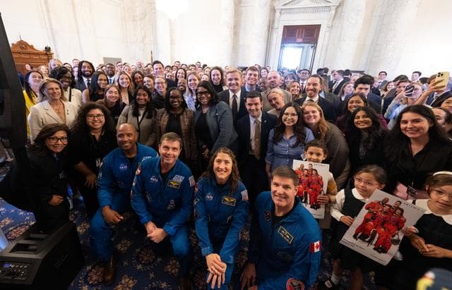 NASA image: Artemis II Crew on Capitol Hill 