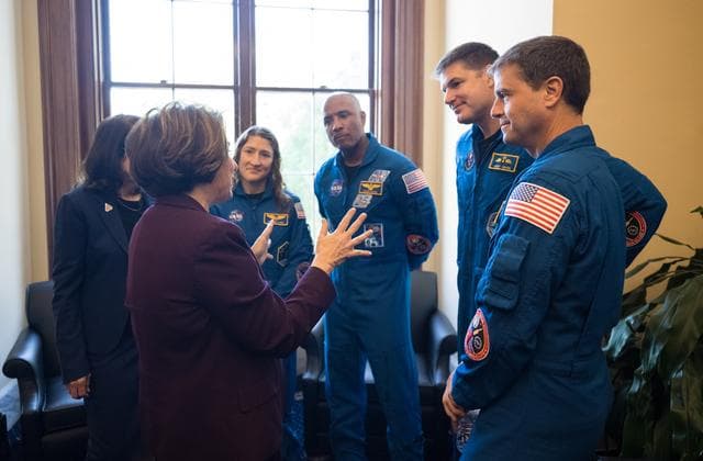 NASA image: Artemis II Crew on Capitol Hill 