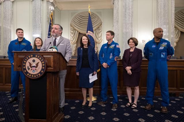 NASA image: Artemis II Crew on Capitol Hill 