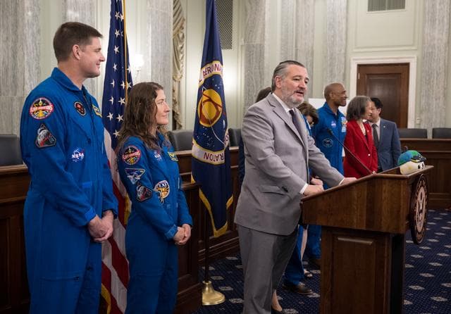 NASA image: Artemis II Crew on Capitol Hill 