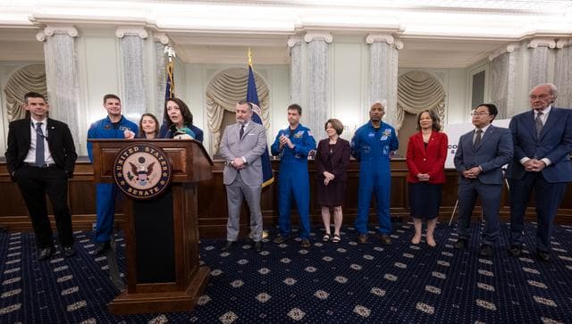 NASA image: Artemis II Crew on Capitol Hill 
