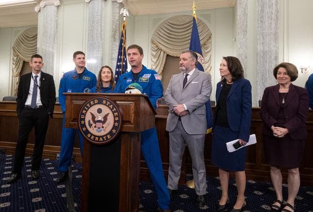 NASA image: Artemis II Crew on Capitol Hill 
