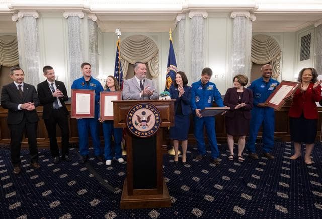 NASA image: Artemis II Crew on Capitol Hill 