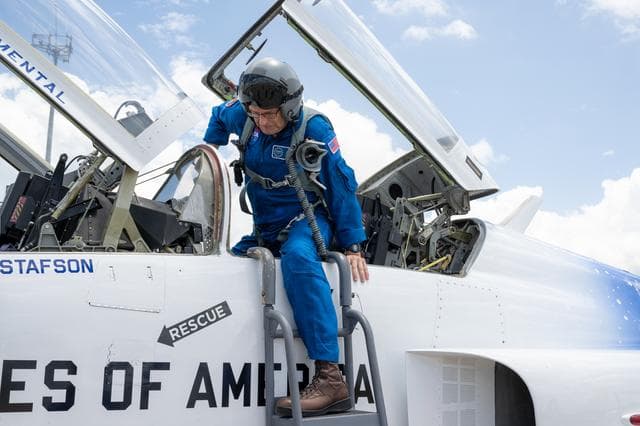 Employee Flight with Administrator Isaacman's F-5 Aircraft