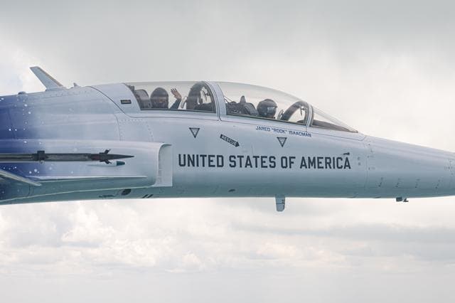 NASA image: Employee Flight with Administrator Isaacman's F-5 Aircraft