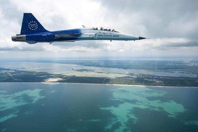 NASA image: Employee Flight with Administrator Isaacman's F-5 Aircraft