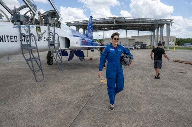 NASA image: Employee Flight with Administrator Isaacman's F-5 Aircraft