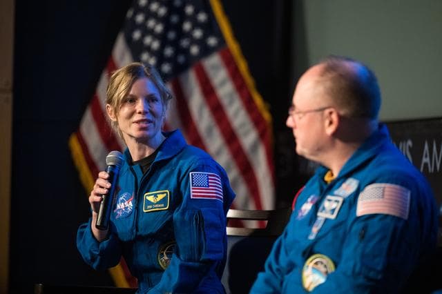 NASA image: (Frontier Forum Talk with Crew of Expedition 73/74)