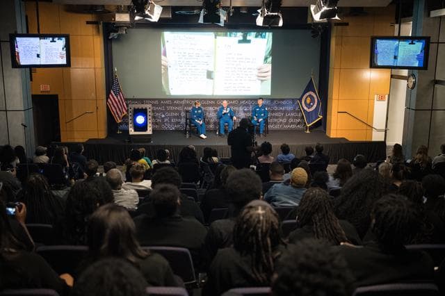 NASA image: (Frontier Forum Talk with Crew of Expedition 73/74)