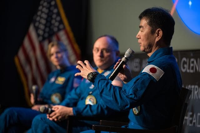 NASA image: (Frontier Forum Talk with Crew of Expedition 73/74)