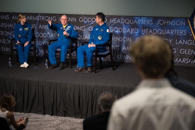NASA image: Expedition 73/74 Employee Engagement Event