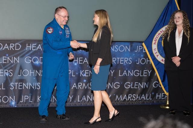 NASA image: Expedition 73/74 Silver Snoopy Awards