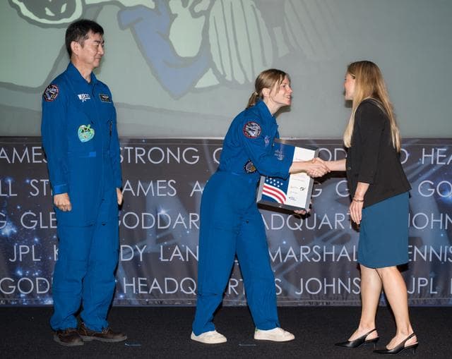 NASA image: Expedition 73/74 Silver Snoopy Awards