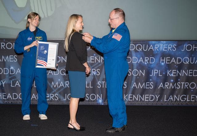 NASA image: Expedition 73/74 Silver Snoopy Awards