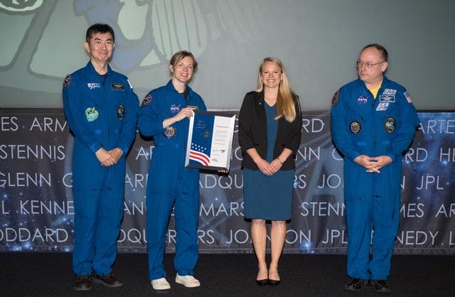 NASA image: Expedition 73/74 Silver Snoopy Awards