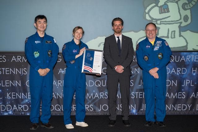 NASA image: Expedition 73/74 Silver Snoopy Awards