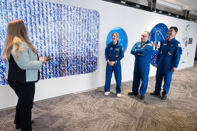 NASA image: Expedition 73 and 74 Tour Earth Information Center