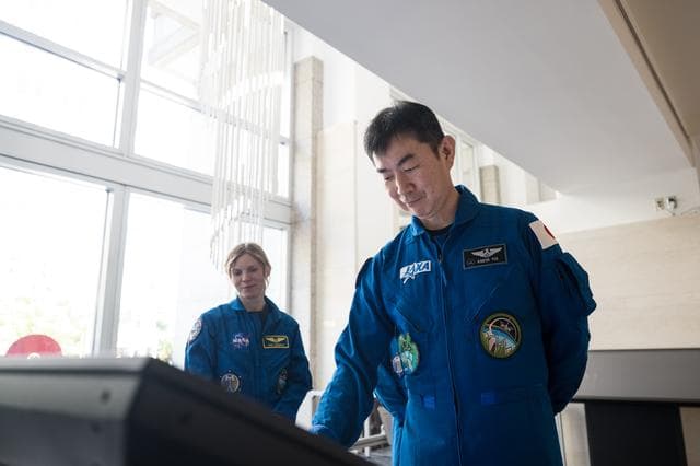 NASA image: Expedition 73 and 74 Tour Earth Information Center