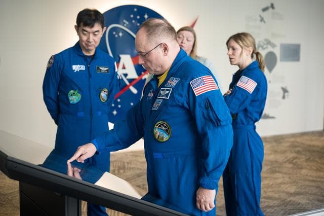 NASA image: Expedition 73 and 74 Tour Earth Information Center