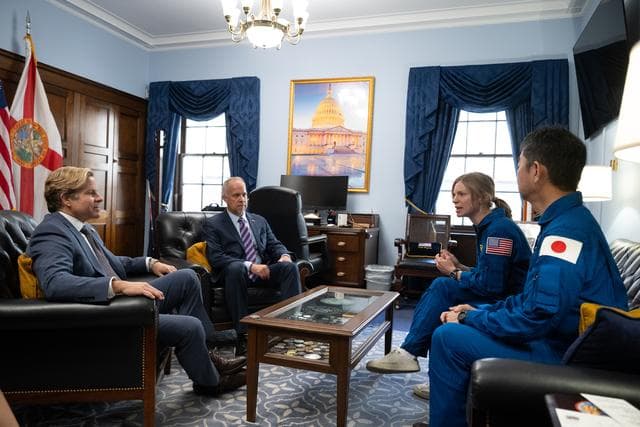 NASA image: Expedition 73/74 Crew Members on Capitol Hill