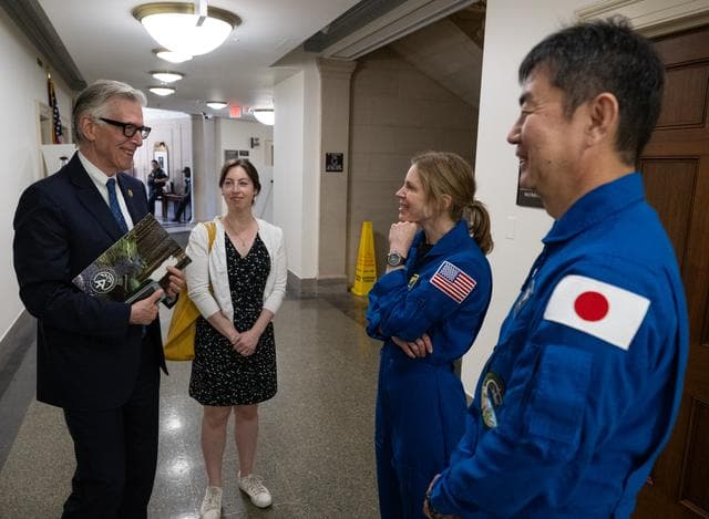 NASA image: Expedition 73/74 Crew Members on Capitol Hill