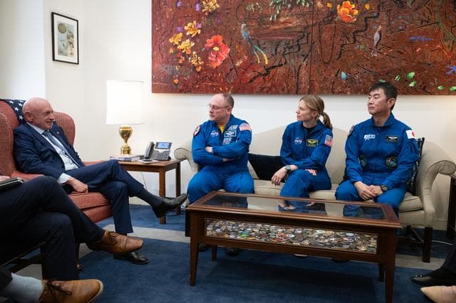 NASA image: Expedition 73/74 Crew Members on Capitol Hill