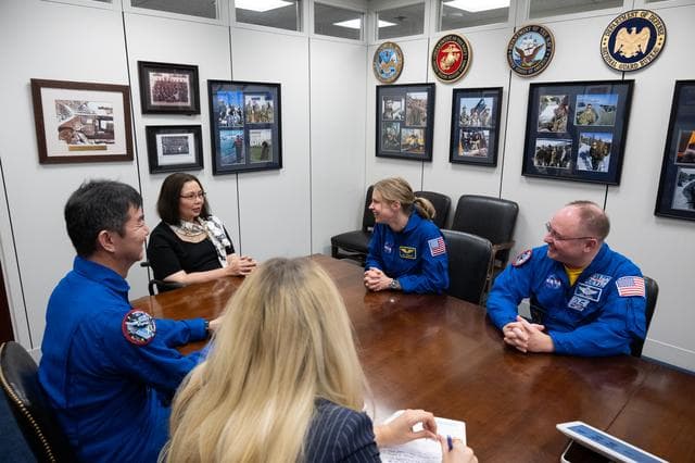 NASA image: Expedition 73/74 Crew Members on Capitol Hill