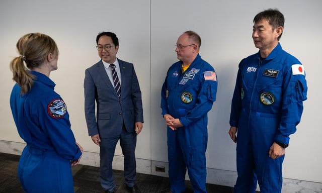 NASA image: Expedition 73/74 Crew Members on Capitol Hill