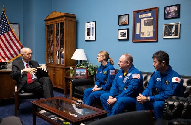 NASA image: Expedition 73/74 Crew Members on Capitol Hill