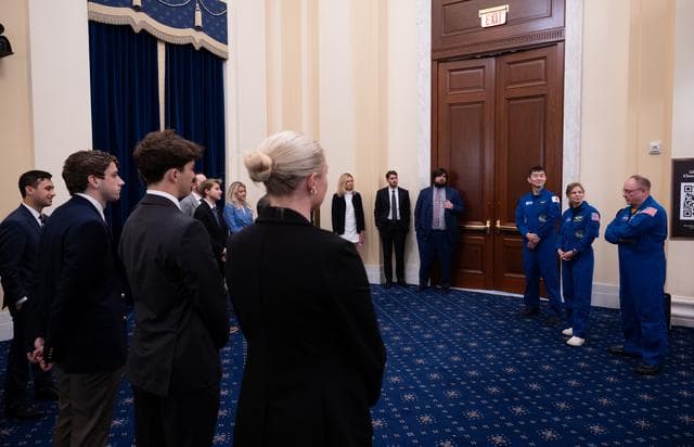 NASA image: Expedition 73/74 Crew Members on Capitol Hill