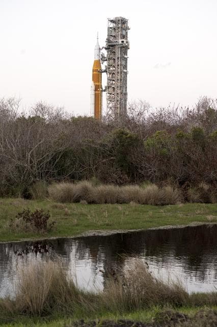 NASA image: Artemis II Rollout