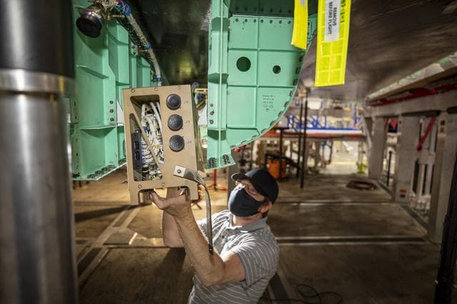 NASA image: SEG 450 Mid Bay - PDS Fit Check