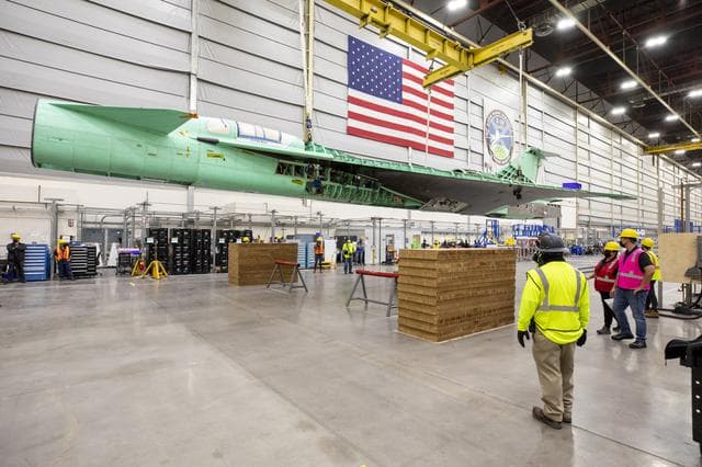 NASA image: Removal From Tooling Jig