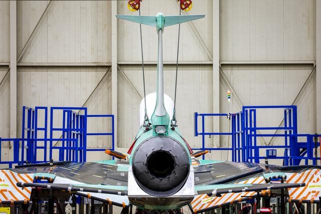 NASA image: Lower Empennage Final Install