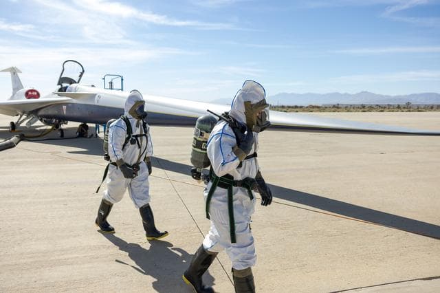 NASA image: Hydrazine Dry Run