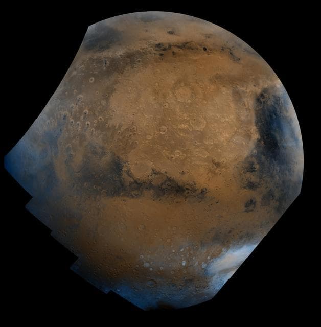 NASA image: Schiaparelli Hemisphere