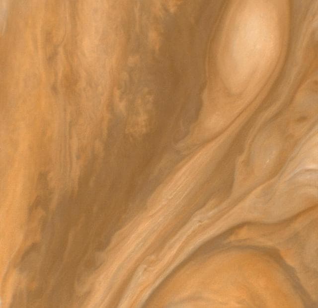 NASA image: Cloud Layers East of the Great Red Spot