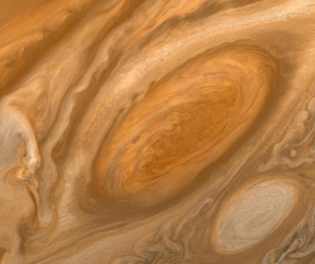 NASA image: Jupiter Great Red Spot Region