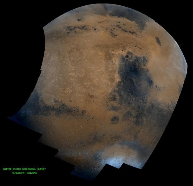 NASA image: Syrtis Major Hemisphere