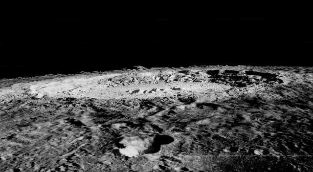 NASA image: Limb of Copernicus Impact Crater