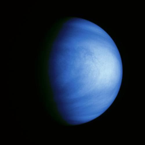 NASA image: Venus Colorized Clouds