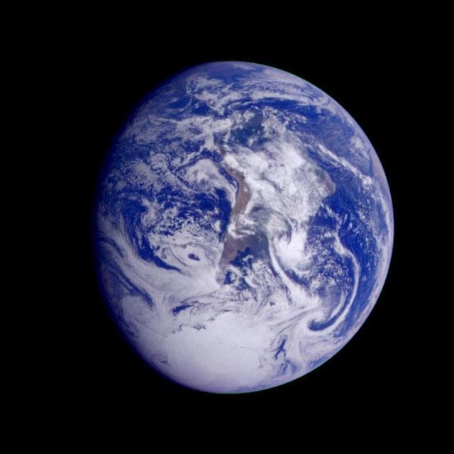 NASA image: Earth - South America First Frame of Earth Spin Movie