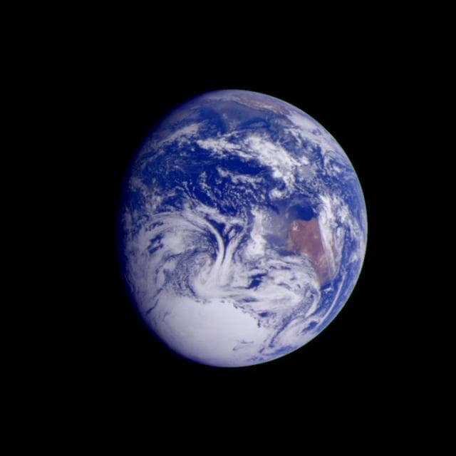 NASA image: Earth - India and Australia