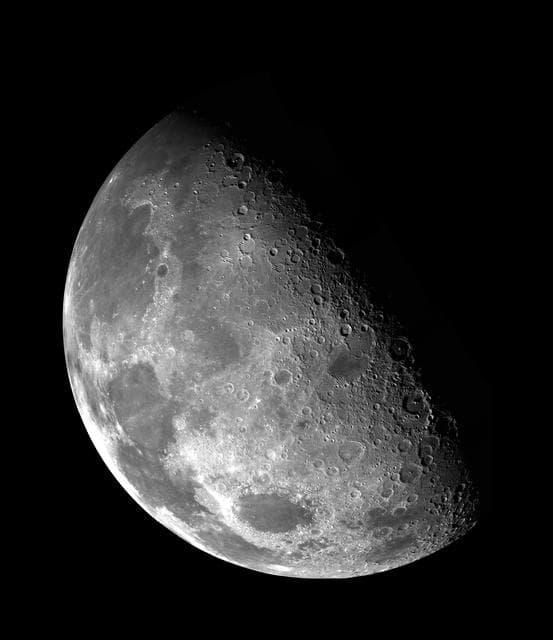 NASA image: Moon - North Pole Mosaic