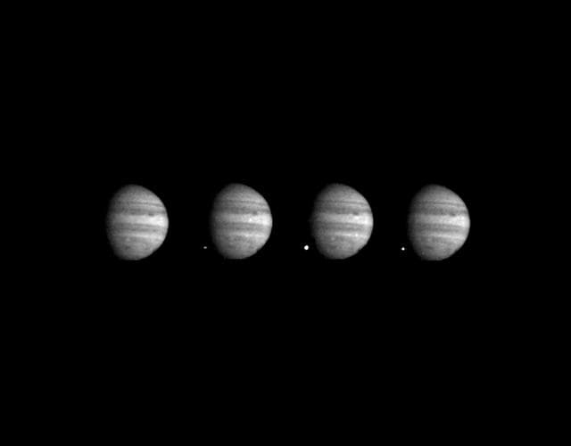 Comet Shoemaker-Levy 9 Fragment W Impact With Jupiter