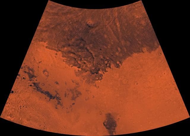 NASA image: MC-6 Casius Region