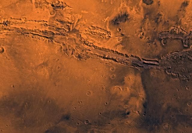 NASA image: MC-18 Coprates Region